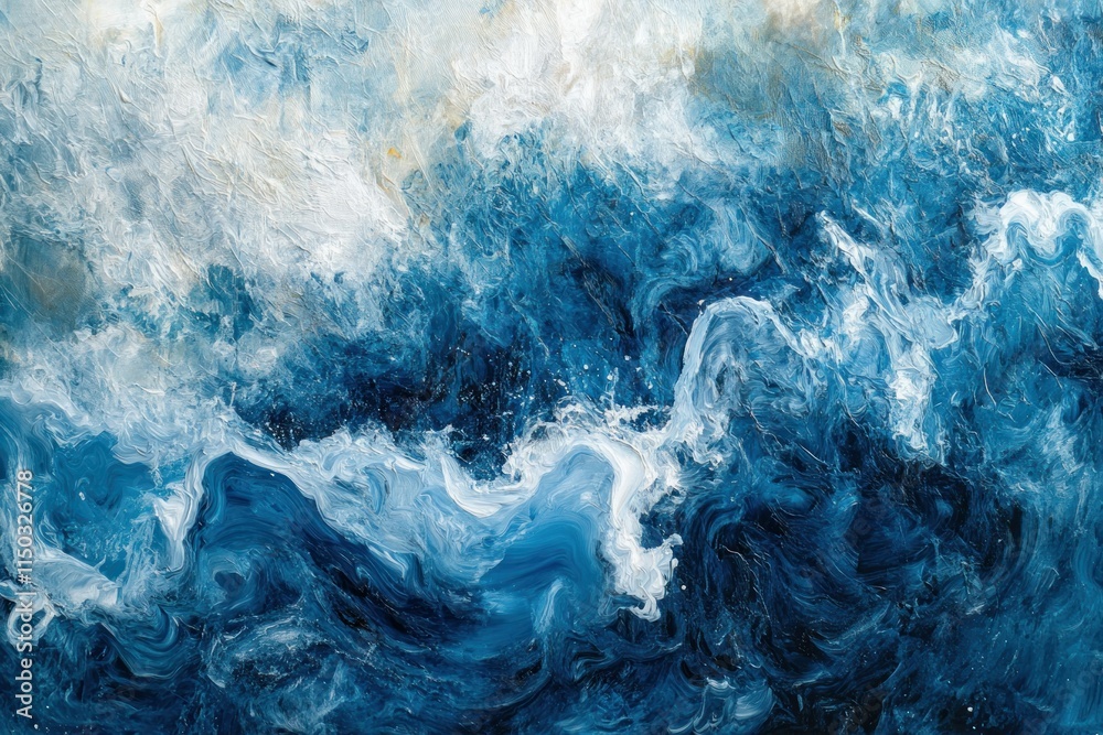 Mesmerizing Close-Up of Ocean Wave in Motion Mesmerizing Close-Up of Ocean Wave in Motion