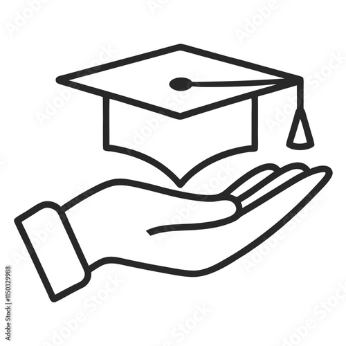 graduation icon