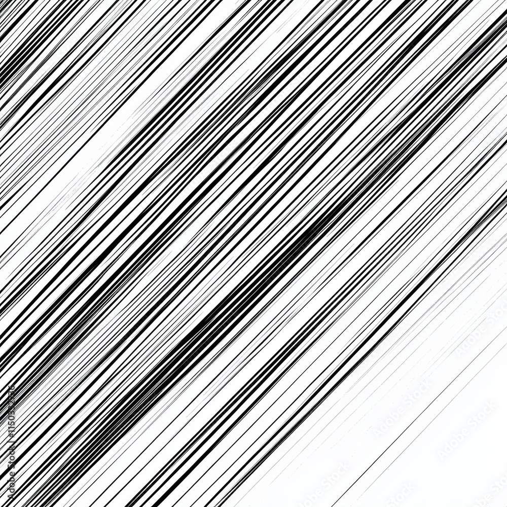 Obraz premium Abstract lines creating a striking visual design.