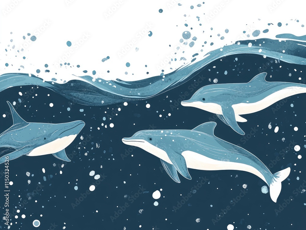 dolphin in water