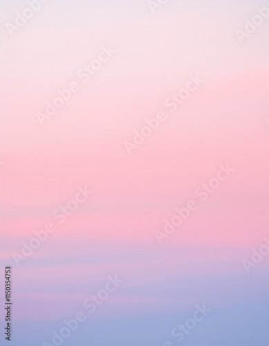 Pastel Pink and Purple Sky Gradient Background  Soft Sunrise or Sunset Colors