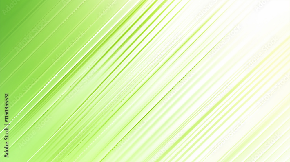 Obraz premium Abstract background of light green straight stripes