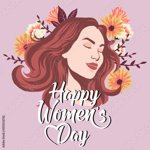 womens day with flowers