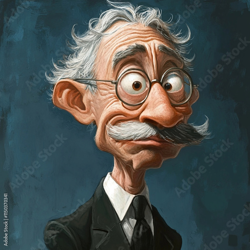 man with glasses