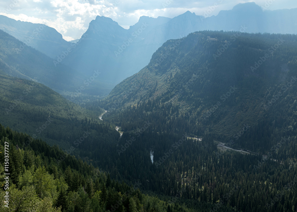 Fototapeta premium Glacier National Park