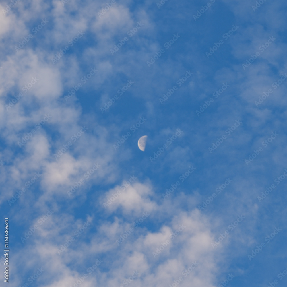 moon in the morning sky moon in the morning sky
