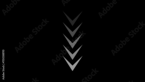 Business down concept in graph chart showing marketing sales profit decreasing to future target . growing business concept illustrations.