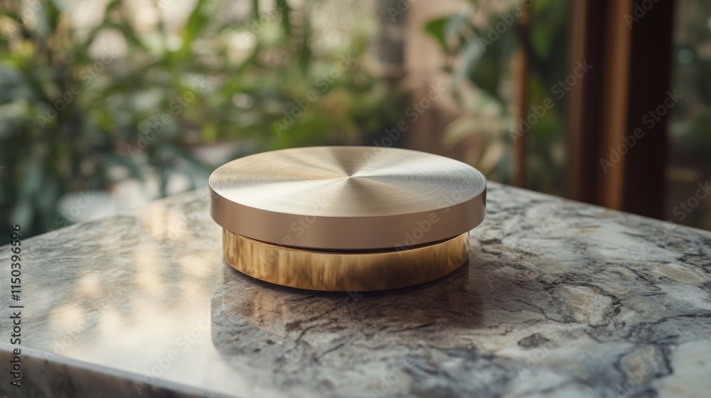 Elegant Gold and Marble Design: A Beautiful Decorative Piece for Modern Interiors Elegant Gold and Marble Design: A Beautiful Decorative Piece for Modern Interiors