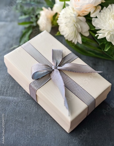 Generated image  grandmother granddaughter gift present greeting card birthday mother day family greeting care