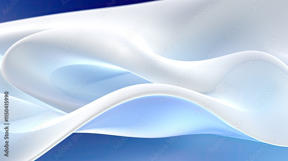 Obraz premium Abstract dynamic background. Colorful plastic form for graphic design.