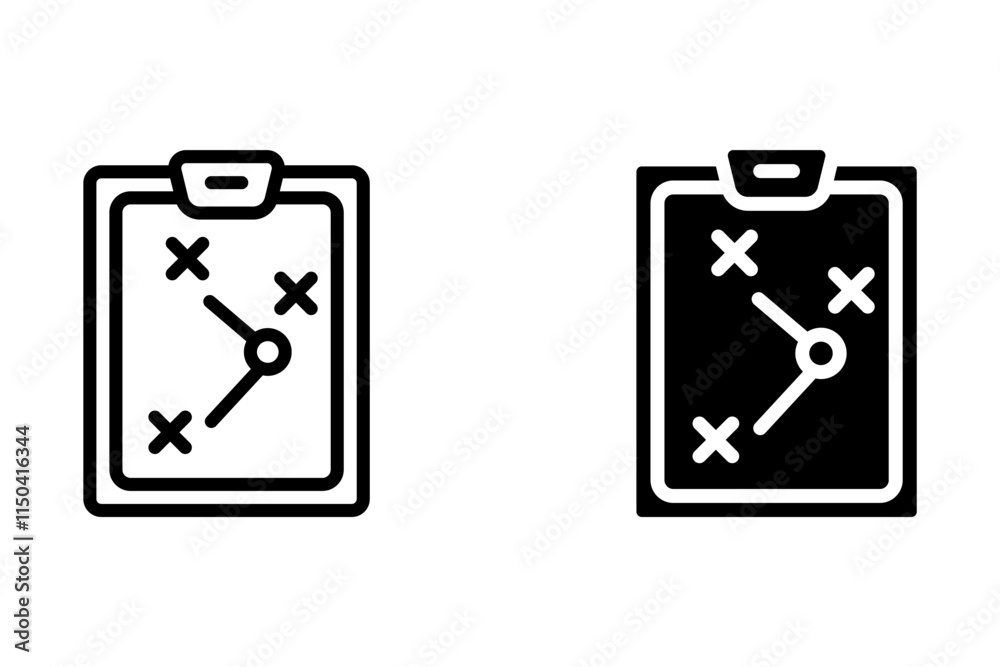 strategy icon illustration vector graphic strategy icon illustration vector graphic