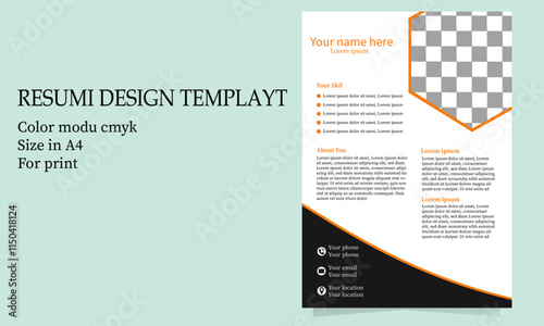 modern resume design 