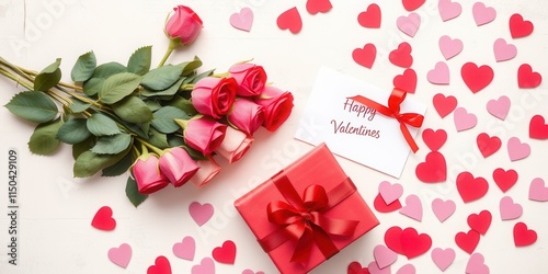 Romantic Roses, Gift, Valentine's Day