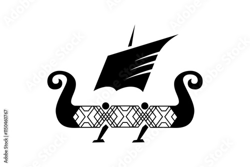 viking or nordic boat design for any use 