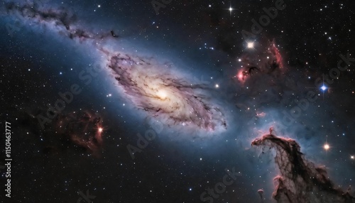 Wallpaper Mural galaxy in space Torontodigital.ca