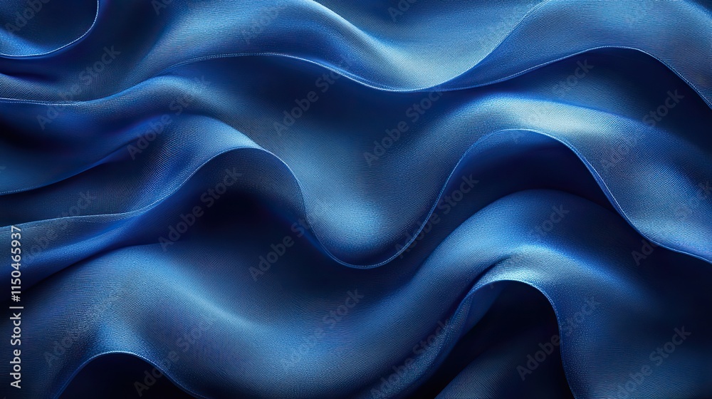 Wallpaper with wave and creative art background, blue lines and material texture, pattern flow and abstract cloth with satin textile, artistic ripple and smooth swirl Wallpaper with wave and creative art background, blue lines and material texture, pattern flow and abstract cloth with satin textile, artistic ripple and smooth swirl