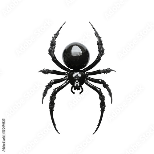 Black widow spider photo