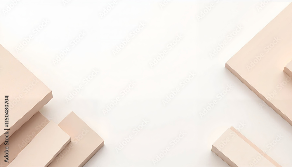 Minimal geometric composition with beige rectangular shapes
Minimal geometric composition with beige rectangular shapes