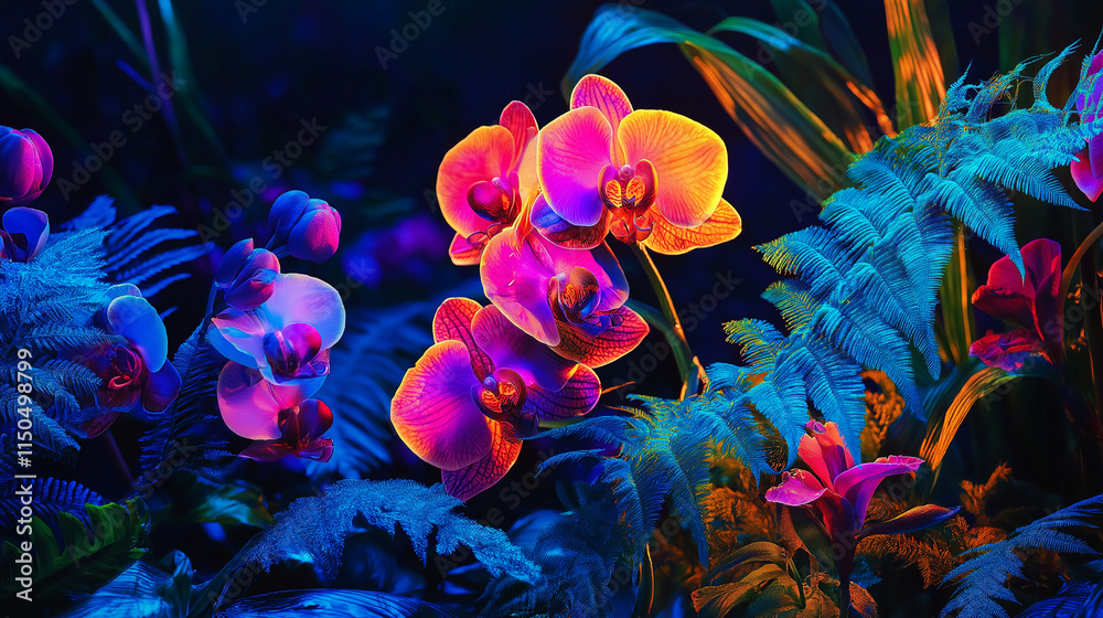 Paint Splash Symphony – Abstract Brush Strokes in Neon and Primary Colors Paint Splash Symphony – Abstract Brush Strokes in Neon and Primary Colors