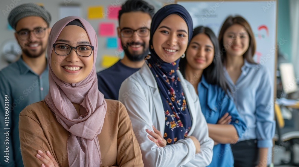 International medical professionals collaborate and learn in a vibrant classroom setting International medical professionals collaborate and learn in a vibrant classroom setting