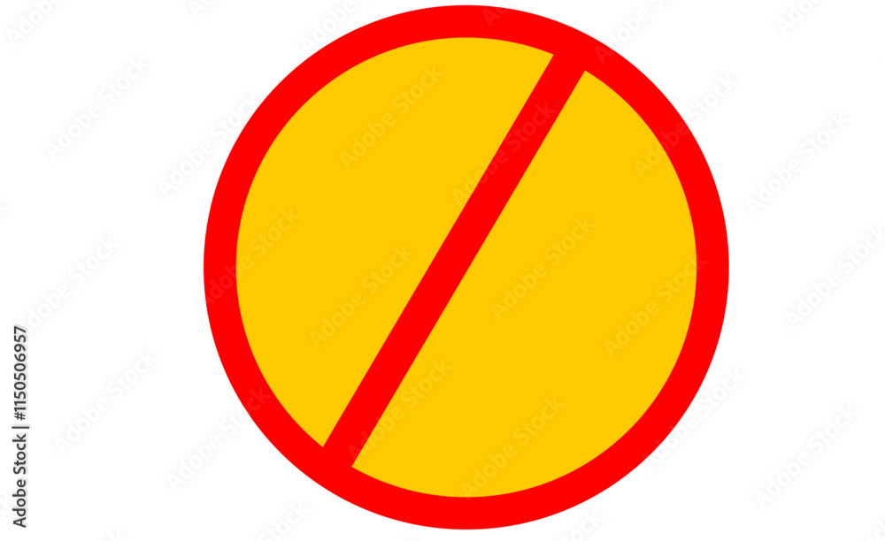 Not Allowed Sign,Prohibition Sign vector red, Red Ban sign isolated on white background. Stop sign and badge prohibition, Dangerous warning forbidden. Design by Inkscape. Not Allowed Sign,Prohibition Sign vector red, Red Ban sign isolated on white background. Stop sign and badge prohibition, Dangerous warning forbidden. Design by Inkscape.