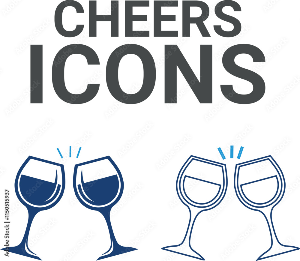 Cheers icons. Contains friends, groups of friends, socialize, friendly, cheers, trust, support,t, and best friends icons. Solid icon collection. Vector illustration. Cheers icons. Contains friends, groups of friends, socialize, friendly, cheers, trust, support,t, and best friends icons. Solid icon collection. Vector illustration.