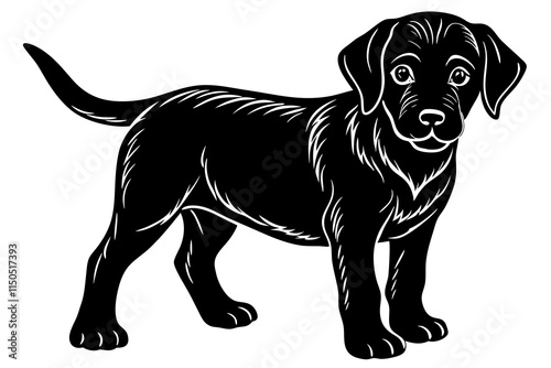 black labrador retriever dog