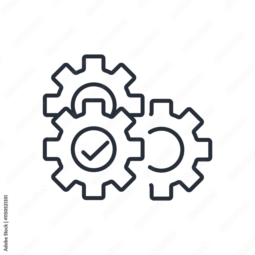 Problem Solving icon. vector.Editable stroke.linear style sign for use web design,logo.Symbol illustration. Problem Solving icon. vector.Editable stroke.linear style sign for use web design,logo.Symbol illustration.