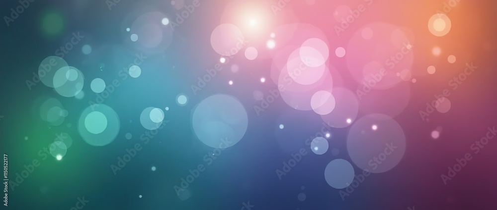 Obraz premium Colorful abstract blurred background with highlights.