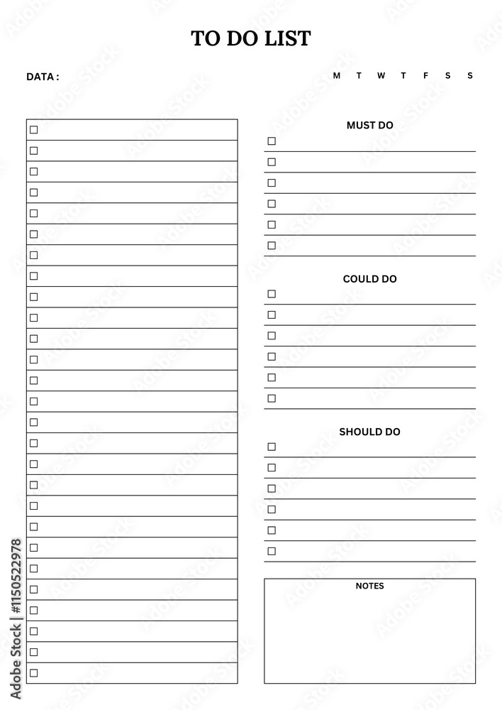To Do List To Do List