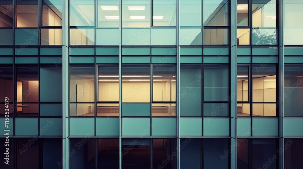 Modern Office Space Featuring Open Cubicles with Abundant Natural Light and Minimalist Furniture Modern Office Space Featuring Open Cubicles with Abundant Natural Light and Minimalist Furniture