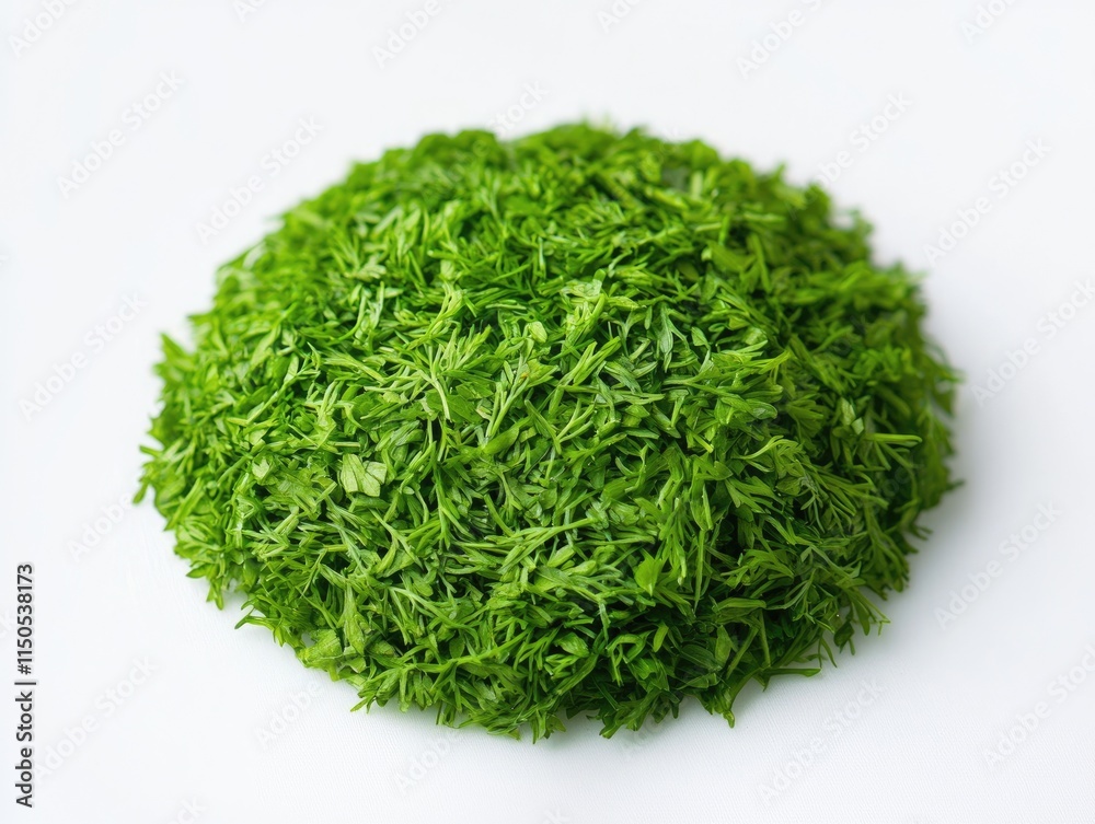 Vibrant Close-Up of Fresh Dill Isolated on White Background - Natural Herbal Spice for Culinary Delights Vibrant Close-Up of Fresh Dill Isolated on White Background - Natural Herbal Spice for Culinary Delights
