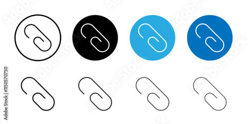 Link icon Vector set outline