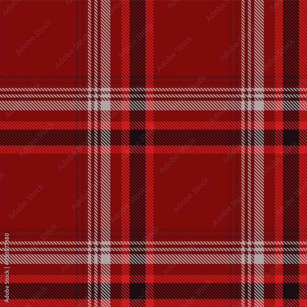 Plaid seamless vector pattern.
