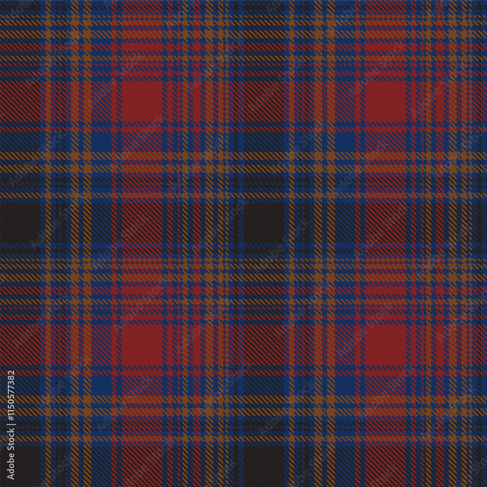 Plaid seamless vector pattern.