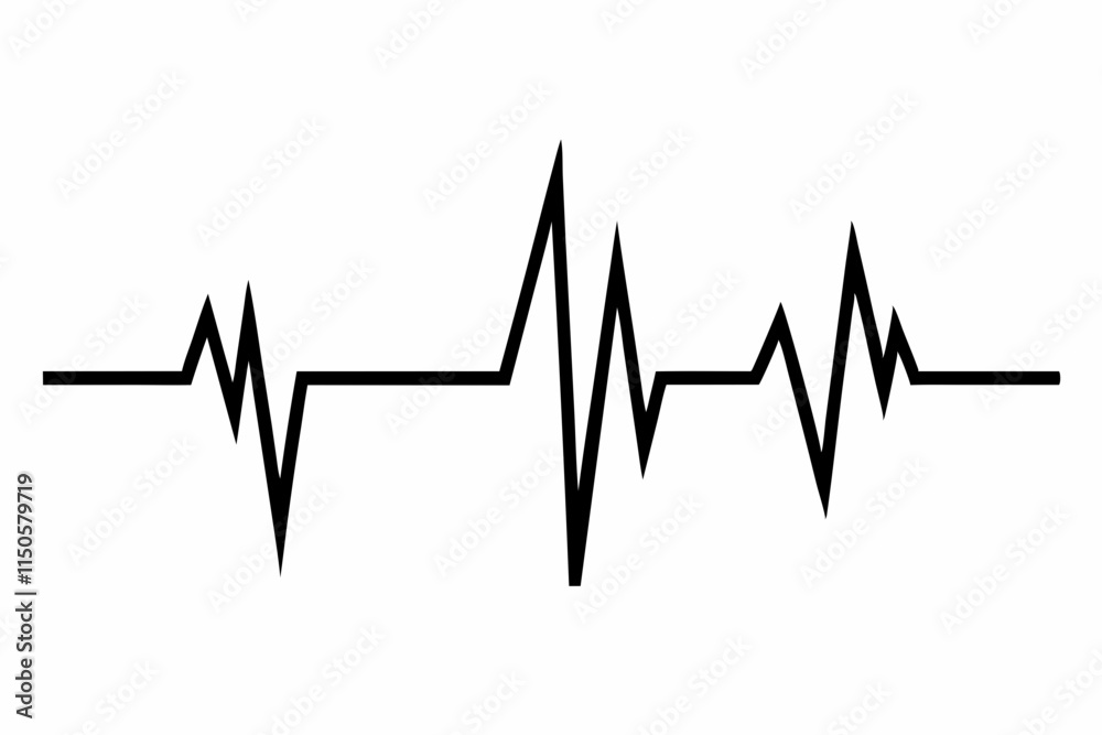 heartbeat silhouette, Heart beat one line, Continuous lines heart beats drawing, Wave pulse.
heartbeat silhouette, Heart beat one line, Continuous lines heart beats drawing, Wave pulse.