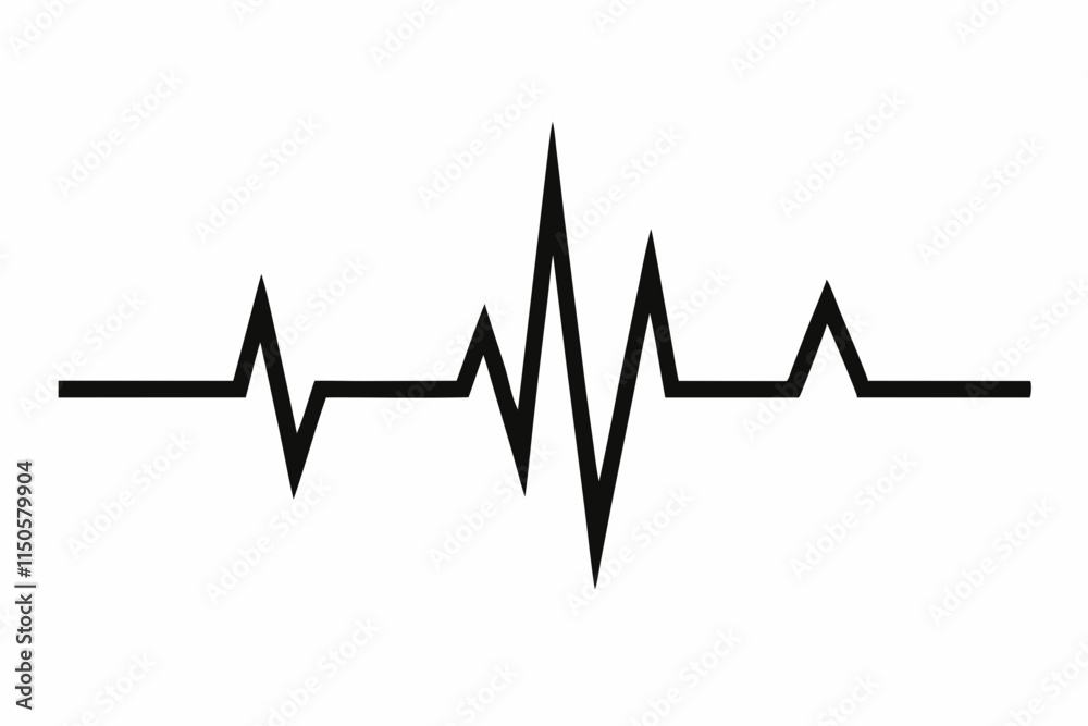heartbeat silhouette, Heart beat one line, Continuous lines heart beats drawing, Wave pulse.
heartbeat silhouette, Heart beat one line, Continuous lines heart beats drawing, Wave pulse.