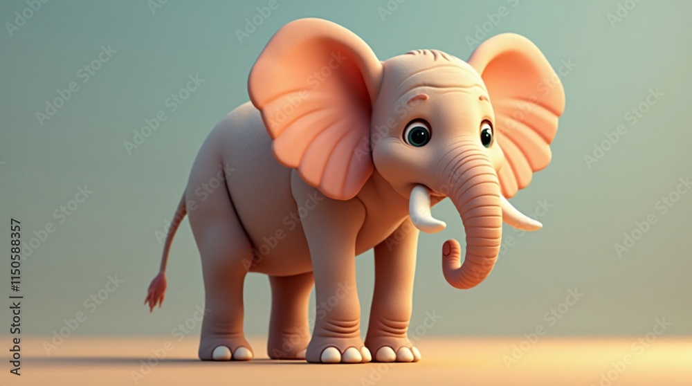 elephant cartoon illustration elephant cartoon illustration