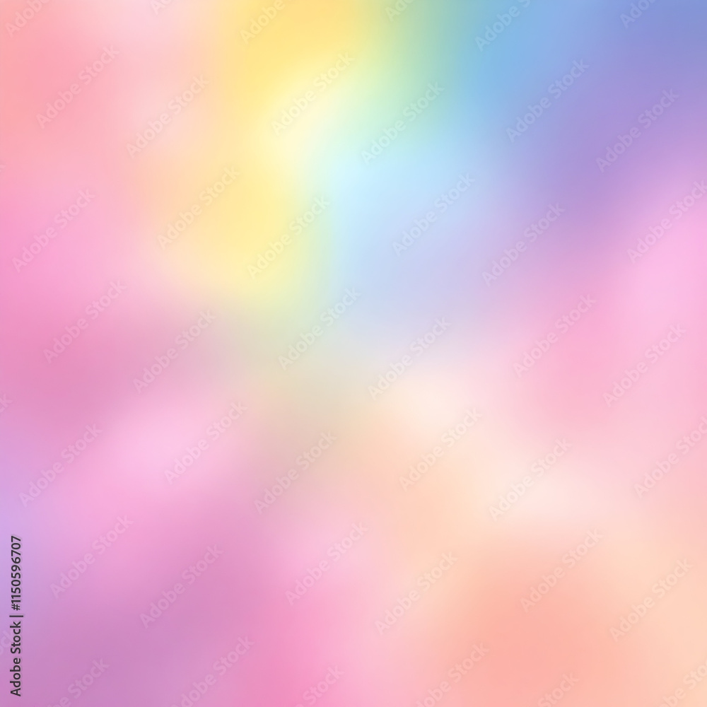 Obraz premium Soft Pastel Gradient Abstract Background