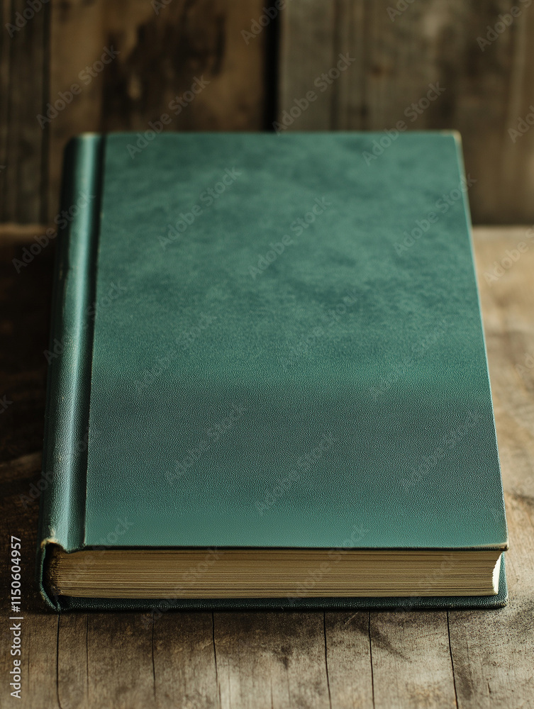 Rustic Elegance: A Deep Green Embossed Photo Book Rustic Elegance: A Deep Green Embossed Photo Book