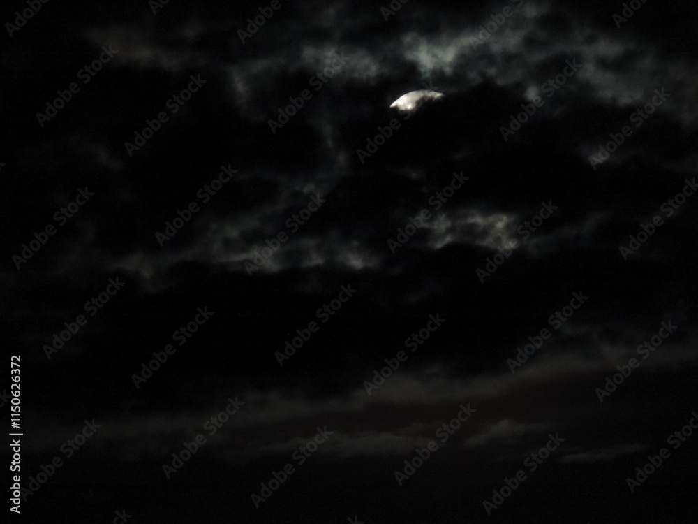 Obraz premium moon night