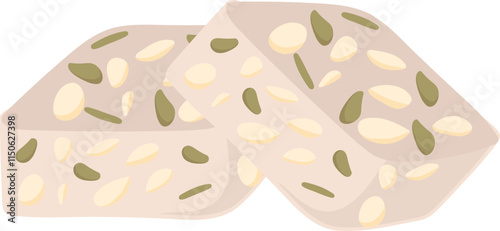  Torrone Italian Christmas dessert.