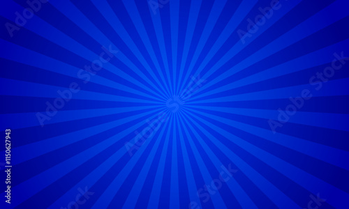 Blue radial burst background design
