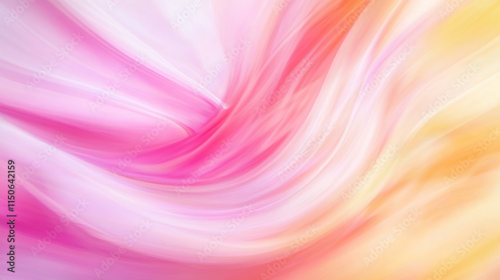 Obraz premium Vibrant Tulip Swirls: Abstract Floral Motion Blur with Soft Focus and Warm Sunlight