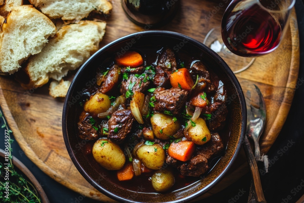 Beef Stew with Roasted Potatoes and Carrots - A Hearty Comfort Food Beef Stew with Roasted Potatoes and Carrots - A Hearty Comfort Food