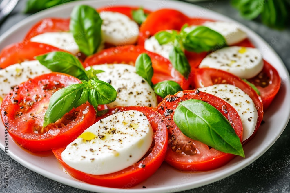 Caprese Salad - A Vibrant Italian Delight Caprese Salad - A Vibrant Italian Delight