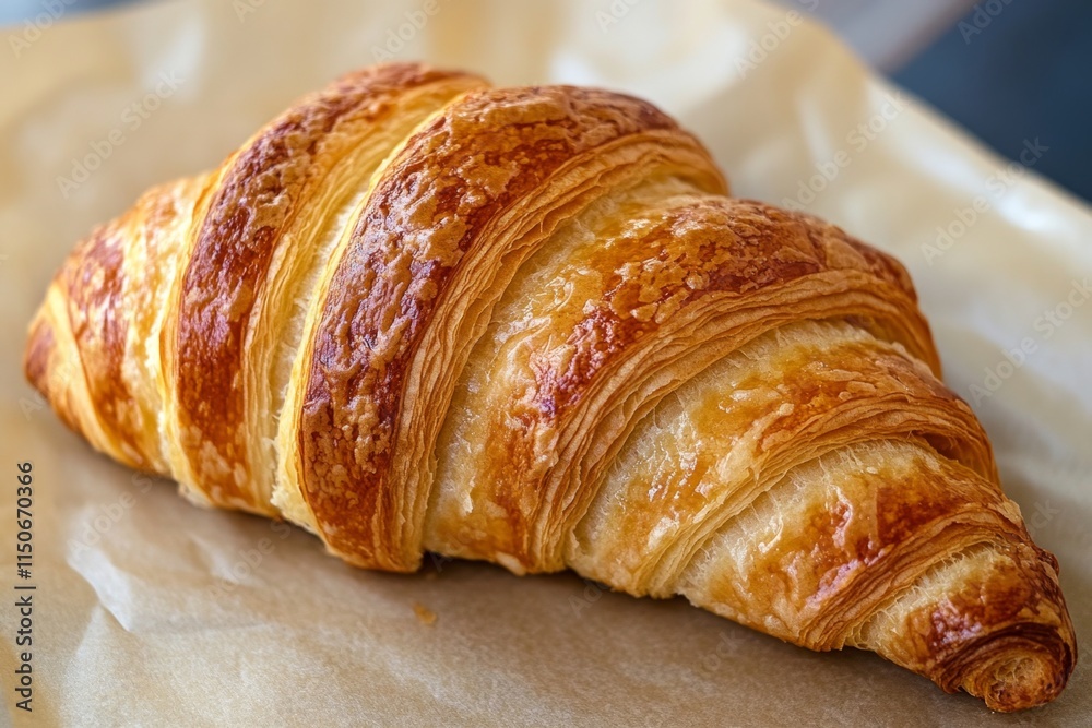 Golden Croissant, A Perfect Bakery Treat Golden Croissant, A Perfect Bakery Treat