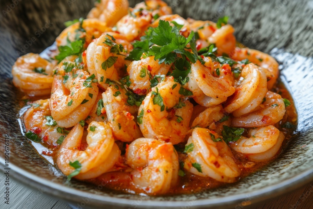 Spicy Garlic Shrimp - A Flavorful Seafood Dish Spicy Garlic Shrimp - A Flavorful Seafood Dish
