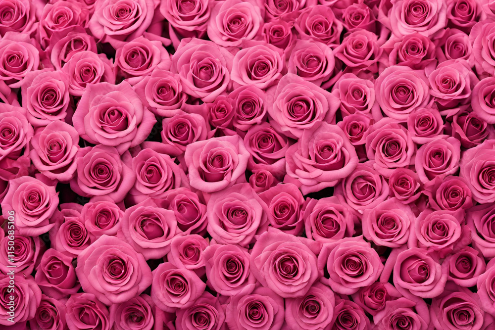 Seamless Pattern of Pink Roses in Full Bloom, A vibrant seamless pattern of pink roses in full bloom, showcasing intricate petals and a romantic floral texture perfect for backgrounds and designs Seamless Pattern of Pink Roses in Full Bloom, A vibrant seamless pattern of pink roses in full bloom, showcasing intricate petals and a romantic floral texture perfect for backgrounds and designs