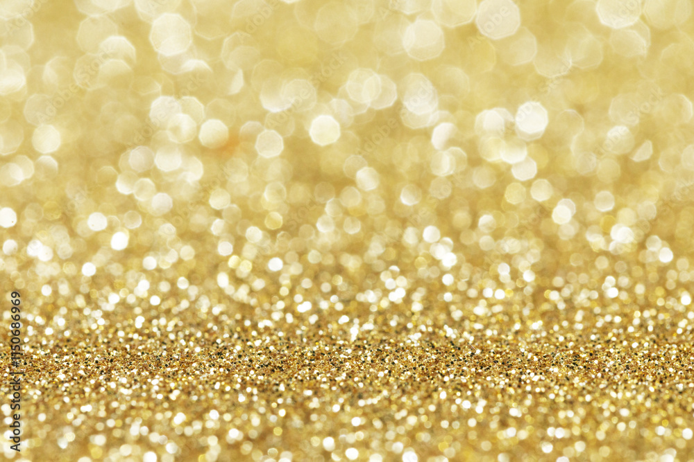 Gold bokeh background macro close up Gold bokeh background macro close up